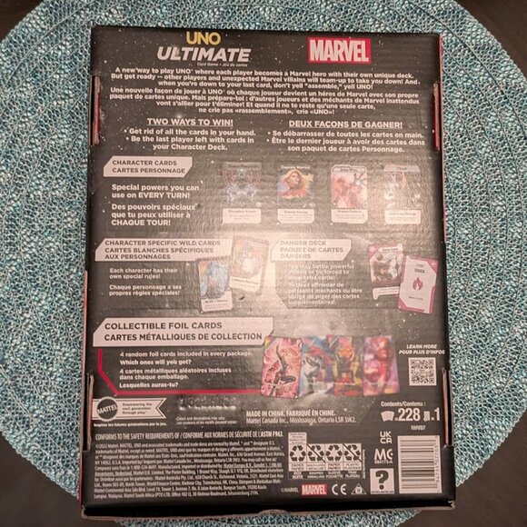 G1 MARVEL Uno Ultimate Marvel Card Game Premium 1st Edition - Picture 9 of 9